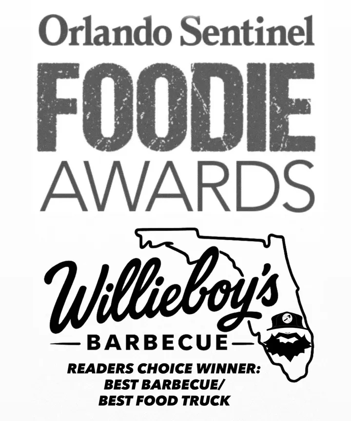 Orlando Sentinel Foodie Awards - Readers Choice Winner: Best Barbecue and Best Food Truck