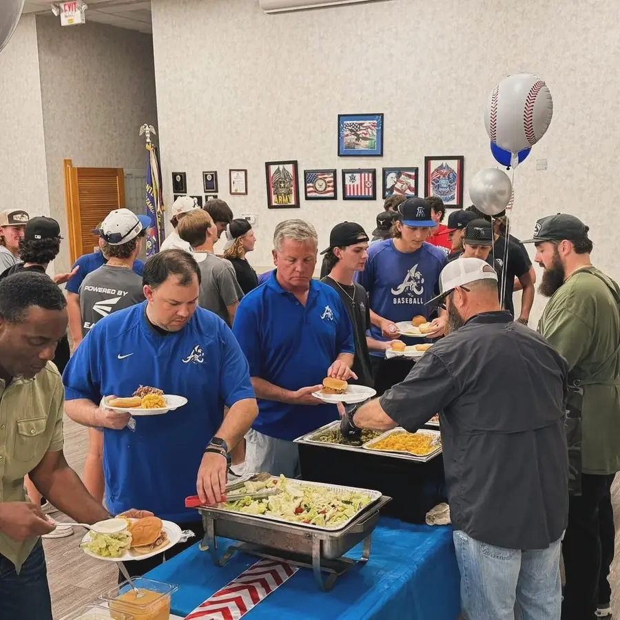 Willieboy's Barbecue catering a team event